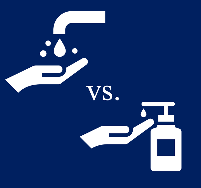Hand Sanitizer or Soap and Water?