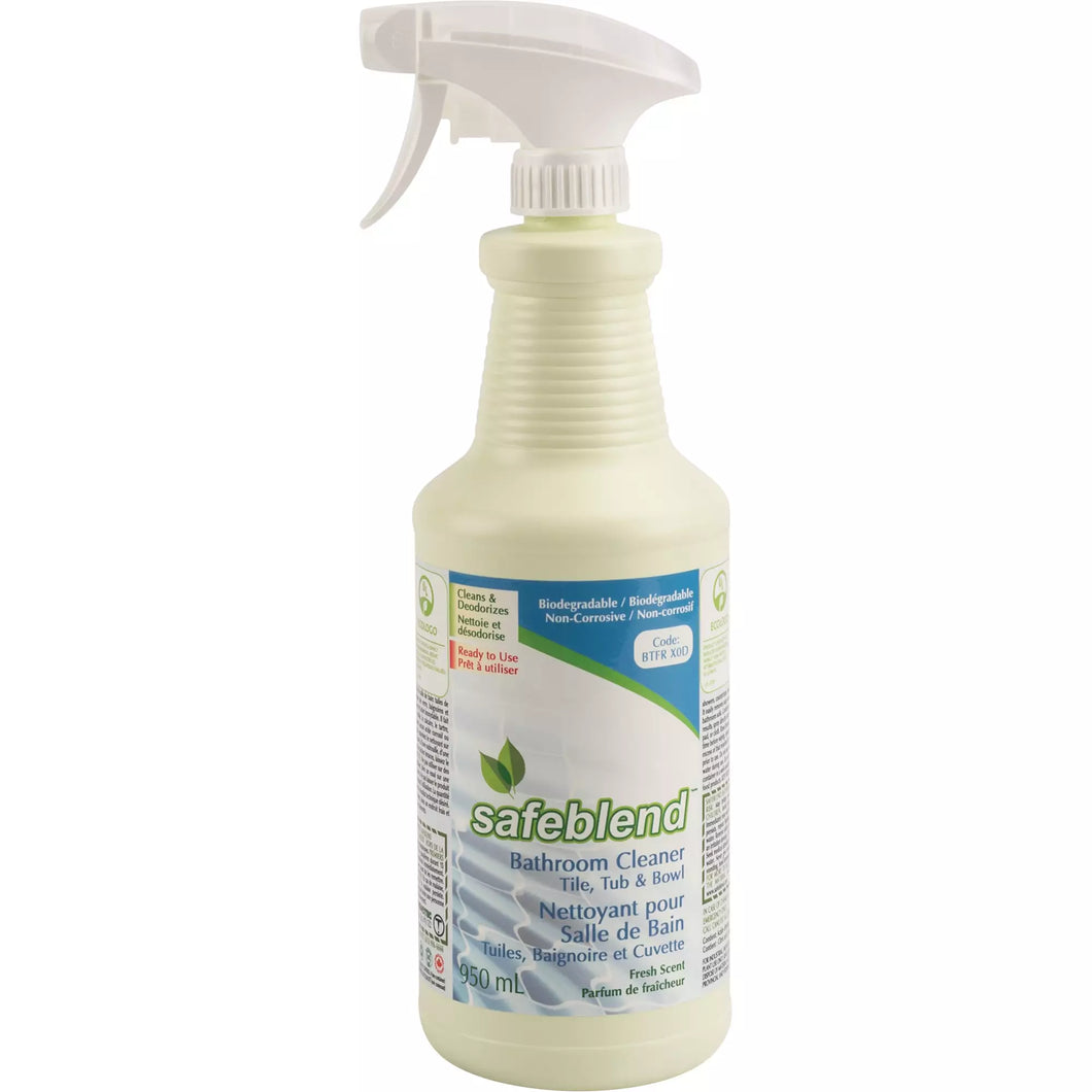 Safeblend Bathroom Cleaner – Tile, Tub & Bowl – Ready to Use