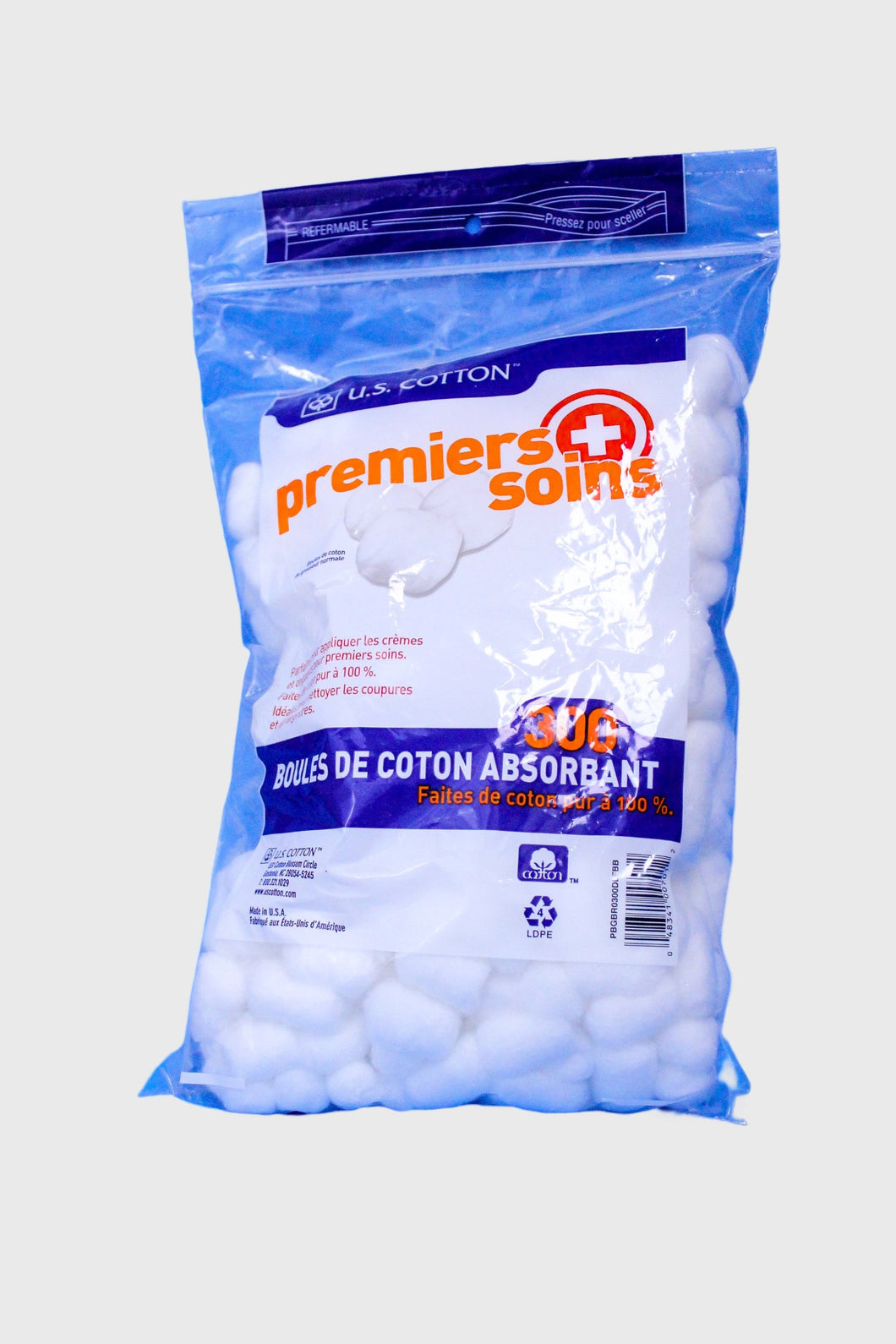 First Aid Absorbent Cotton Balls