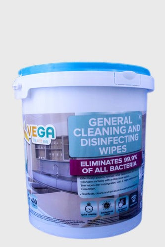 Vega General Cleaning & Disinfectant Wipes