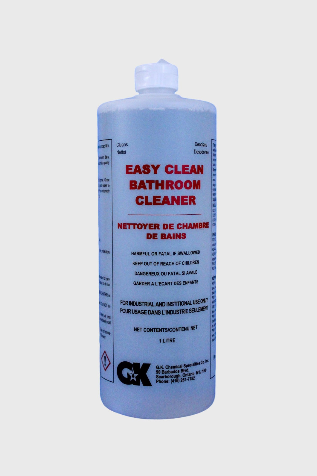 Easy Clean Bathroom Cleaner
